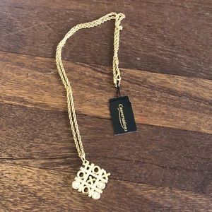 conversations women's crystal necklace